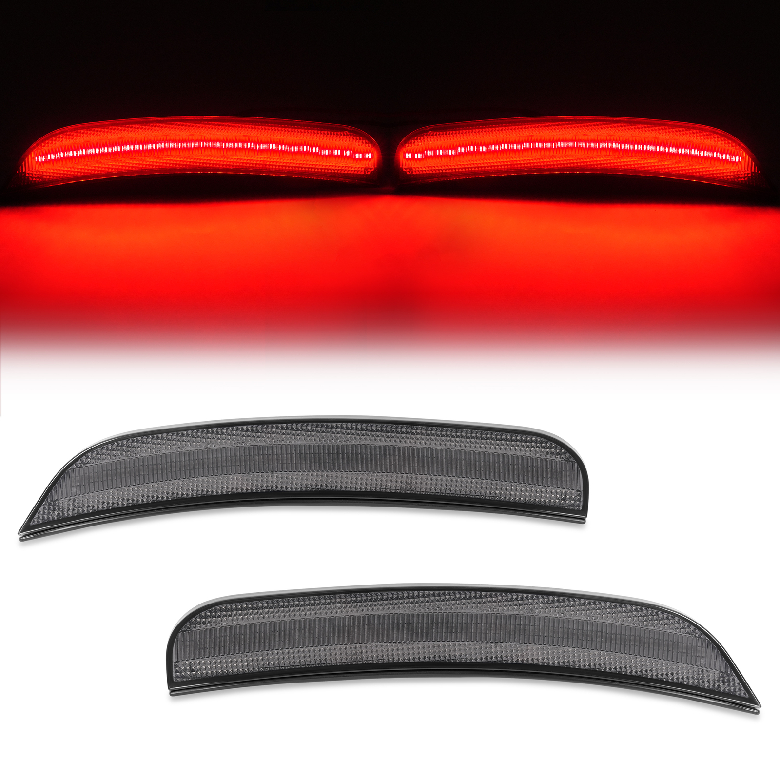 Rear Side Marker Light Lamp Smoked Lens For Chrysler 300 2015-2023 Left & Right