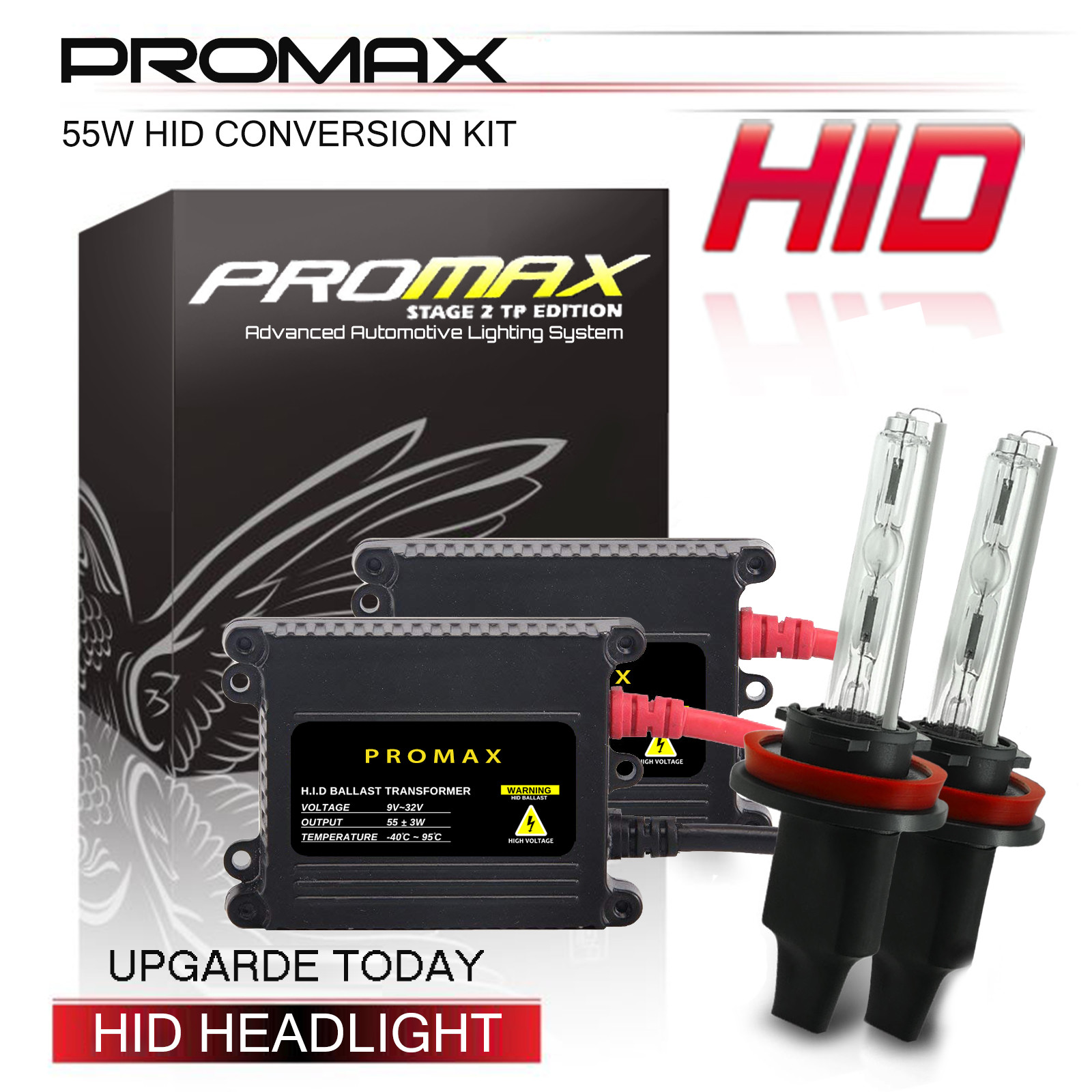 Promax 55W Xenon HID KIT H1 H3 H11 H13 9006 880 9012 H10 881 Light for GMC