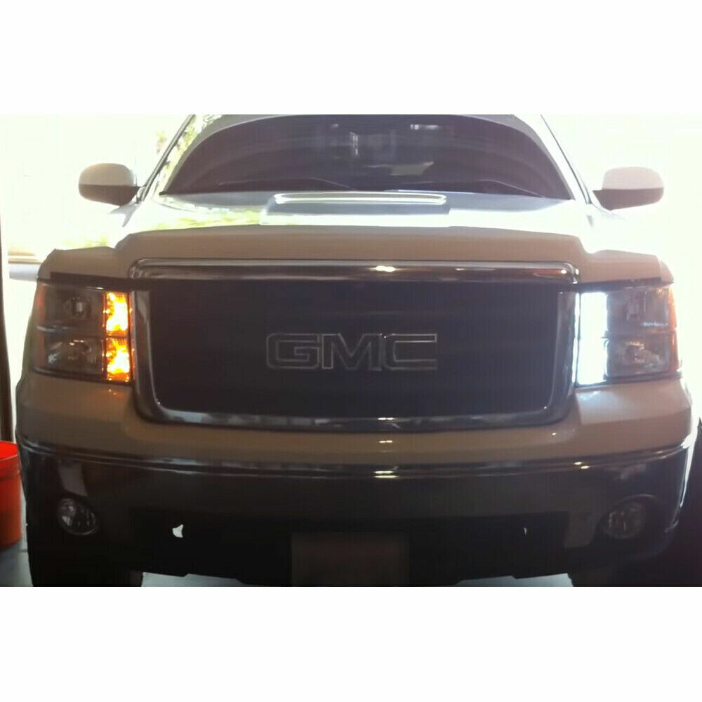 2pcs 3157 LED Amber White Switchback Turn Signal Light Bulbs For Chevy Silverado