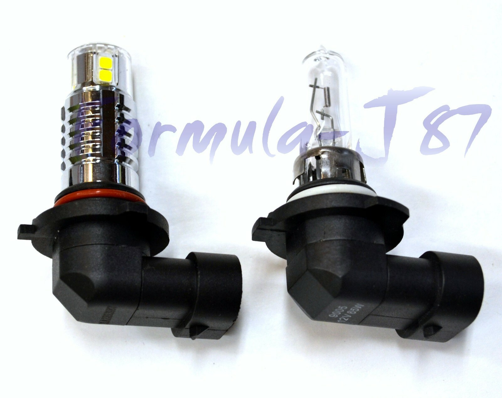 LED 30W 9012 HIR2 Blue 10000K Two Bulbs Head Light Replace Dual Beam Show