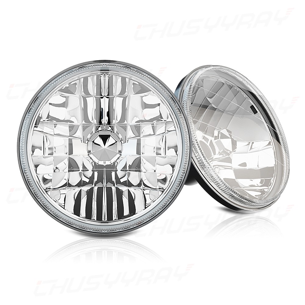 For Jaguar XJ XJR XJ8 4PCS 5.75″ 5-3/4 inch Round LED Headlights High Low Beam