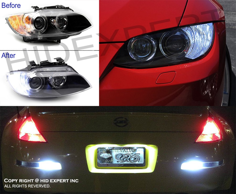 12 SMD LED Super White Fit Side Marker Replace OEM Halogen Light Bulbs Lamp Q571