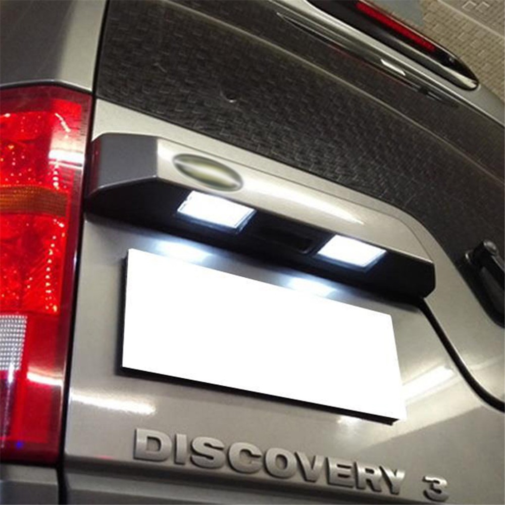 For Land Rover Discovery 2004-17 Car Rear 18 LED Number License Plate Light 2PC