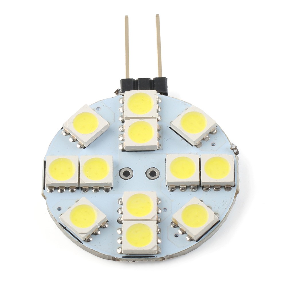 Indoor Car RV Landscape G4 Socket 5050 SMD 12 Bulb Lamp Round Bulb
