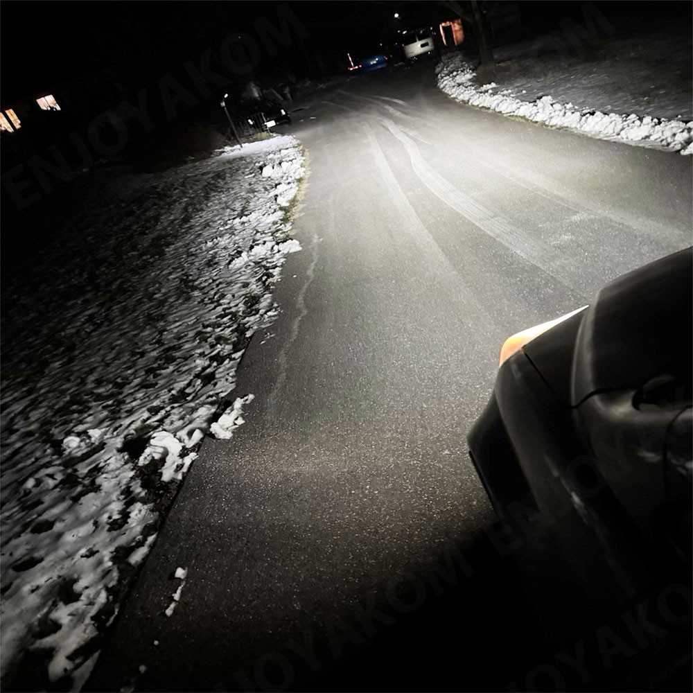 9005 H11 LED Headlight Super Bright Bulbs Kit 6000K White 10000LM High Low Beam