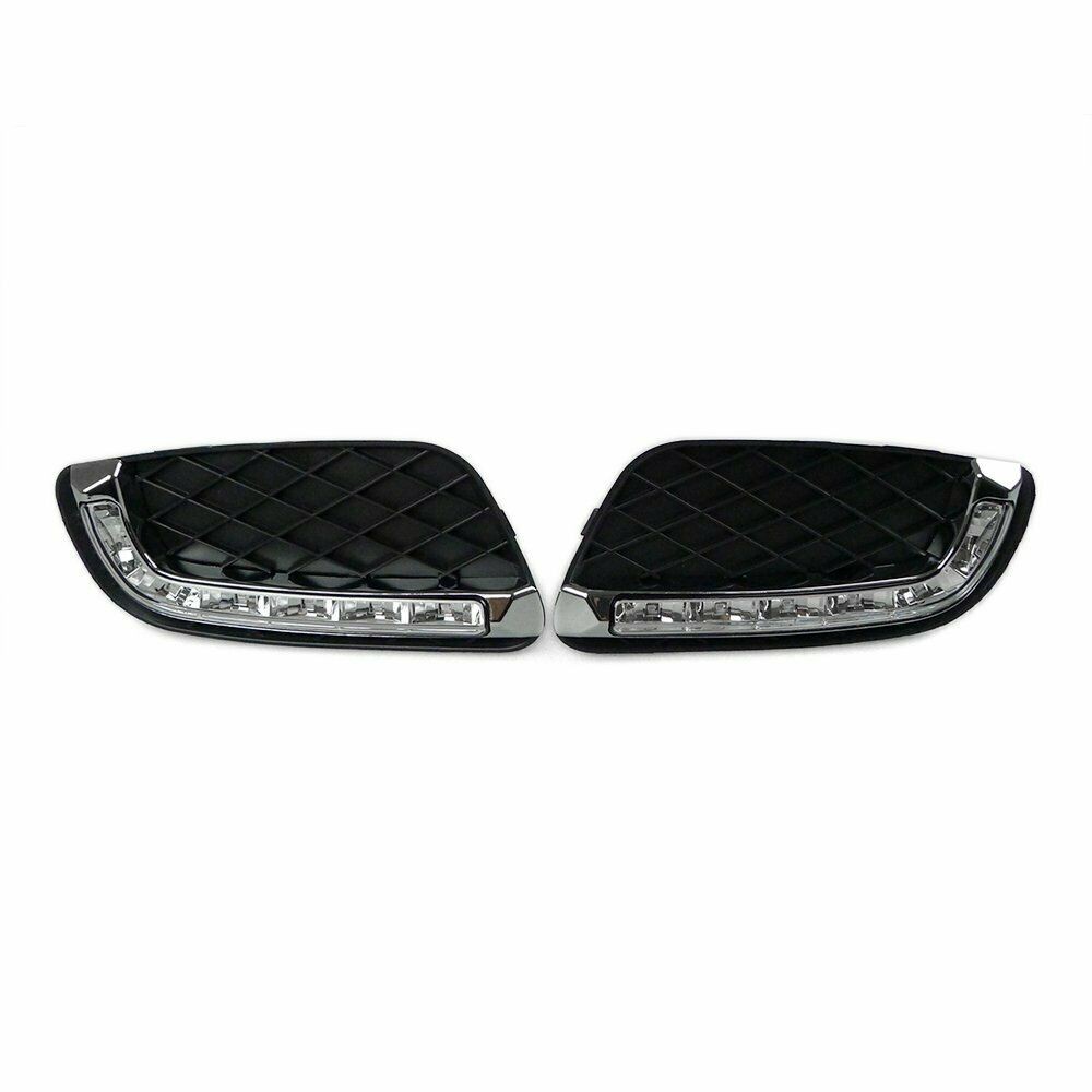 2x LED DRL Daytime Running Fog Light Lamp For Benz Smart Fortwo 2008-2011 USA