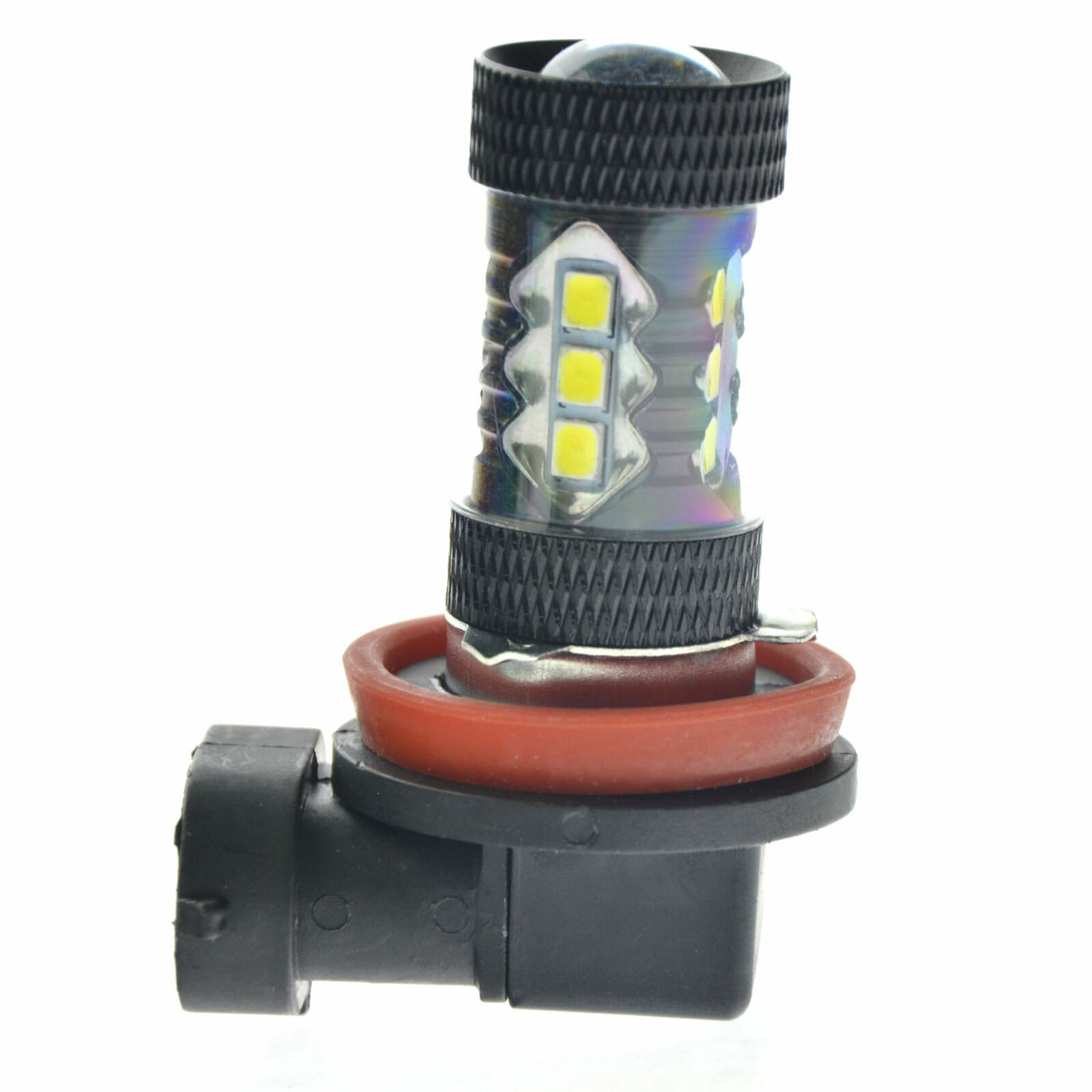 2X H8 H11 COB LED 6000k Super White High Power 160W Fog Light Bulbs Lamp Set