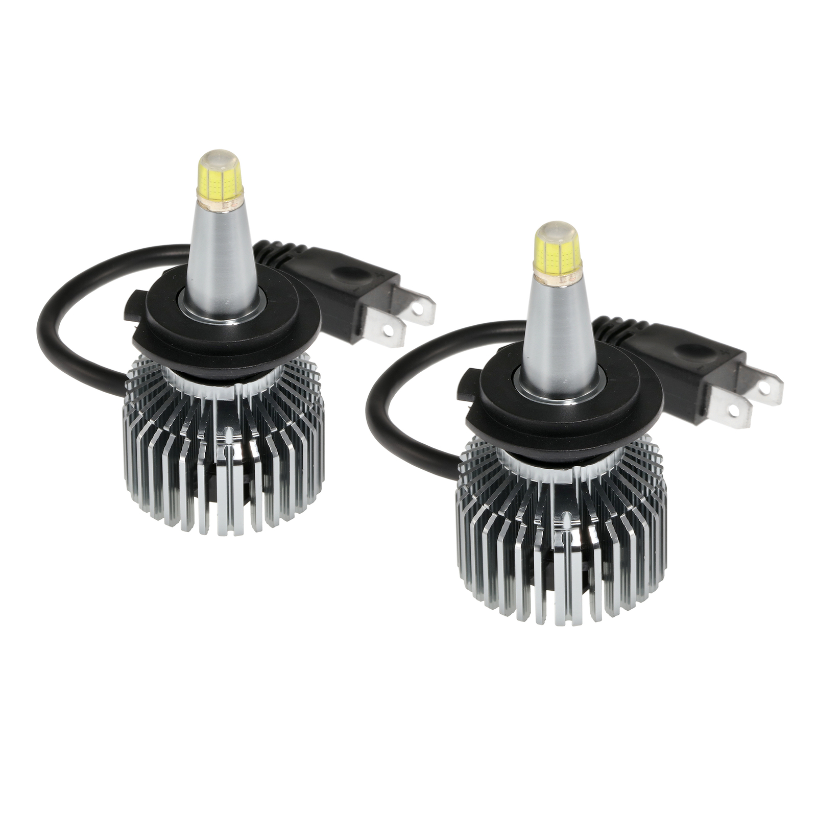 4/6/8-sides H7 LED Headlight Kit Super Bright Bulbs White High/Low Beam 6500K 2X