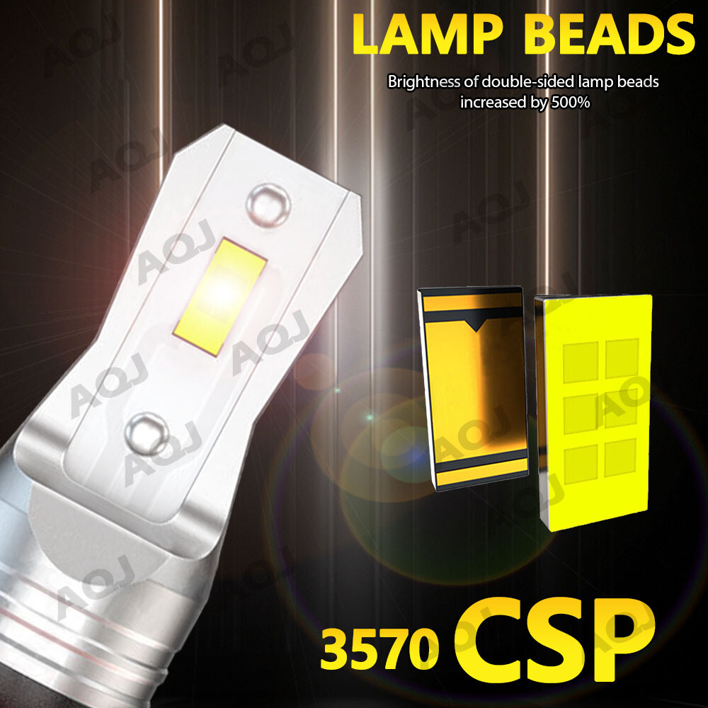 For Mercedes-Benz E550 2008-2013 6X Bulbs LED Headlights Hi/Low Beam+Fog Lights