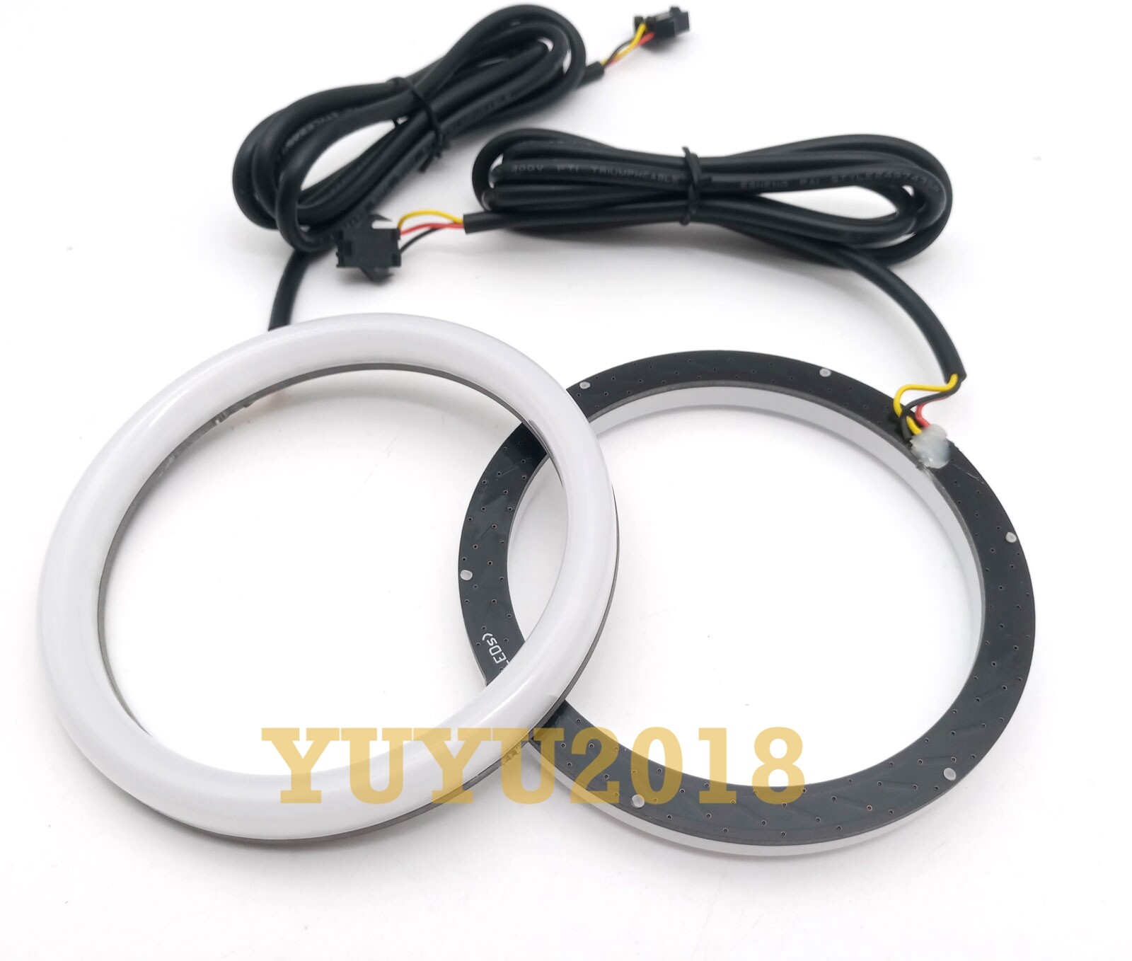 Dream color halo ring Flow series Chasing RGB LED Turn Signal Bluetooth DRL lamp