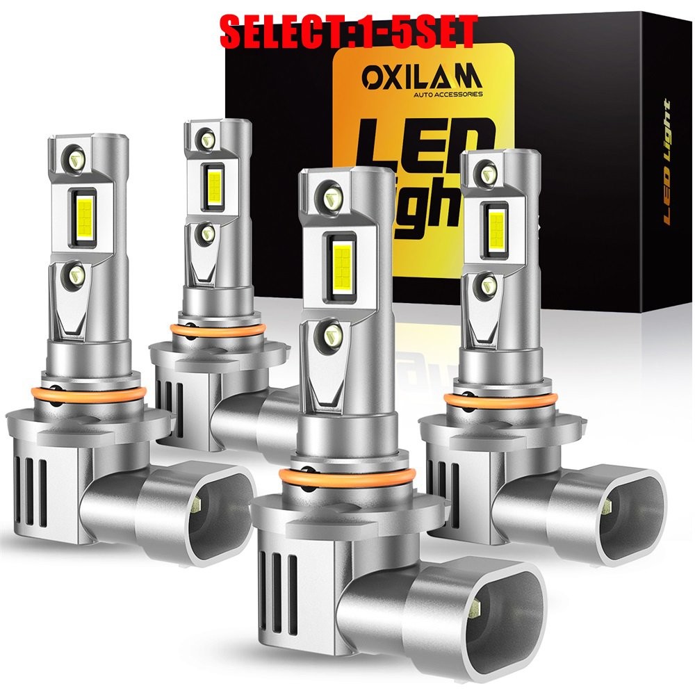 OXILAM 9005 9006 Q36 Series LED Bulbs High Low Beam 6500K White Extremely 4-20X