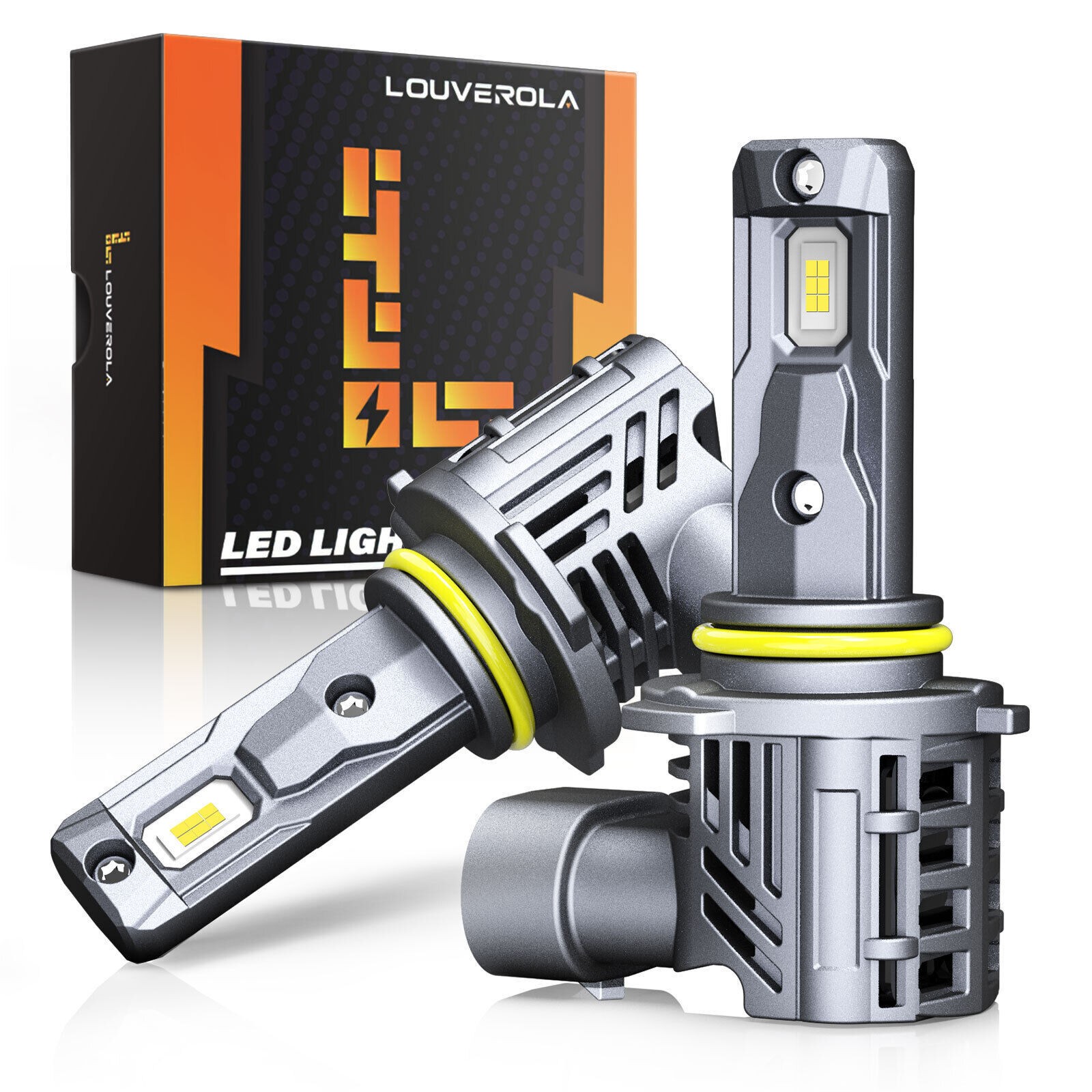 9006 HB4 LED Bulb Kit 500% Brighter LED 6500K Cool White 30000LM 2PCS