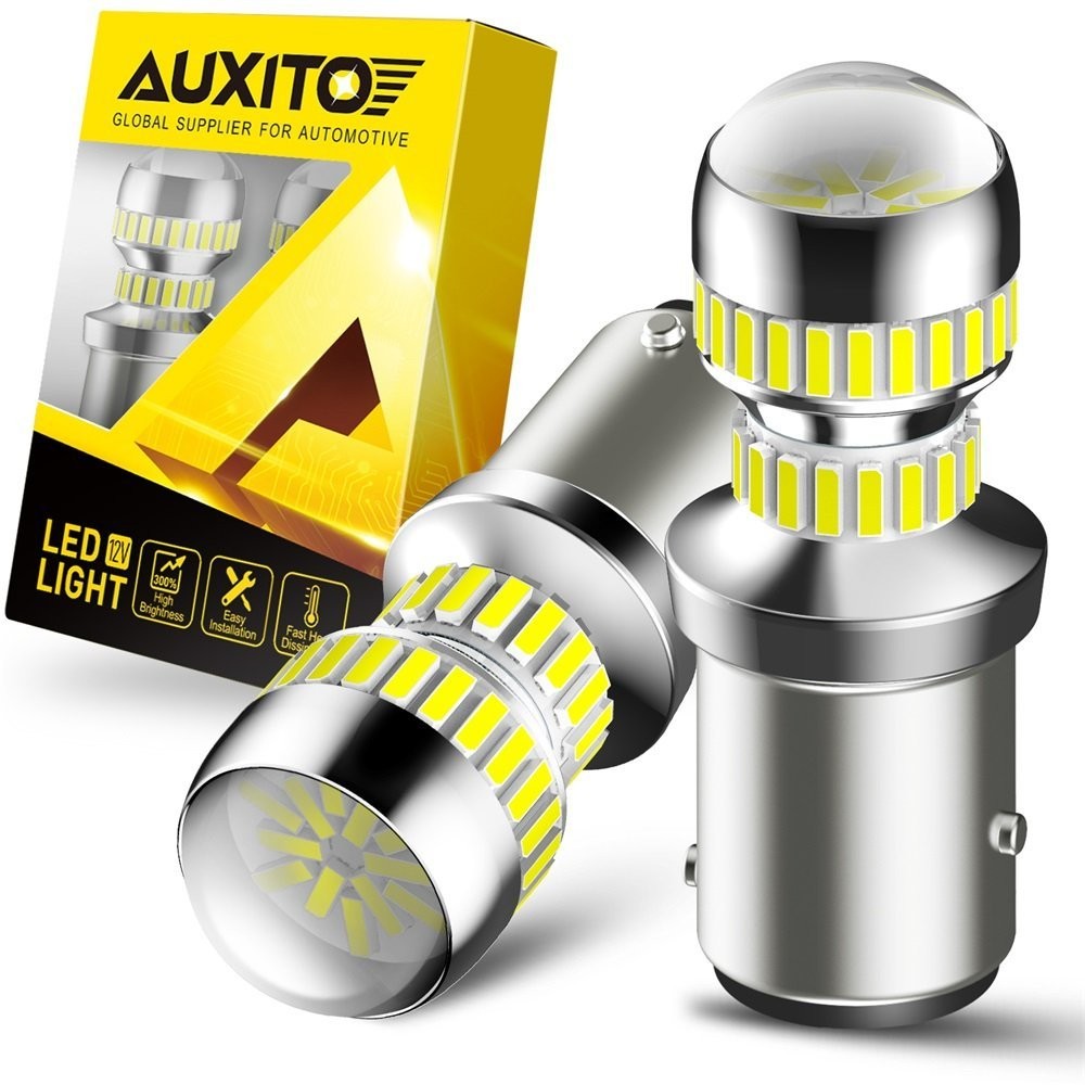 AUXITO Super Bright 1157 LED 7528 Reverse Light Backup White Bulb Plug&Play EPG