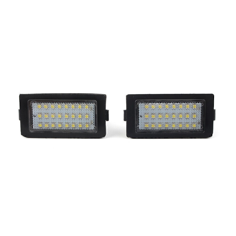 LED Number License Plate Lamp Lights White For BMW E38 7 Series 1995-2001 CanBus