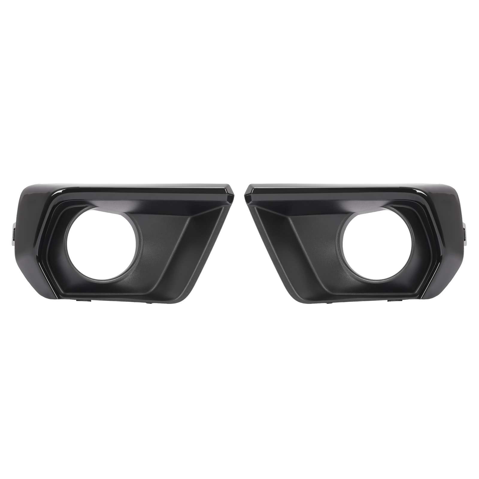 Clear Fog Light Lamp Black Bezel w/Relay Bulbs Pair For Chevy Colorado 2021 2022