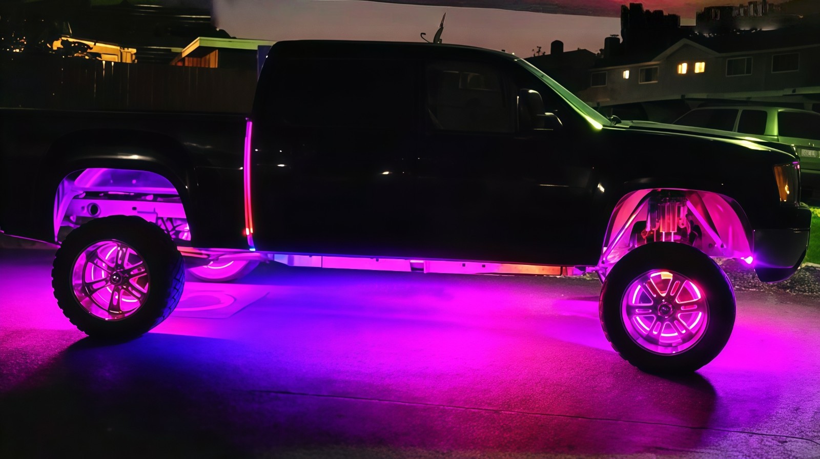 Smoked Full Tinted Black PCB Strips Dream Color CHASING 4FT 6.5FT 16.5FT Lights