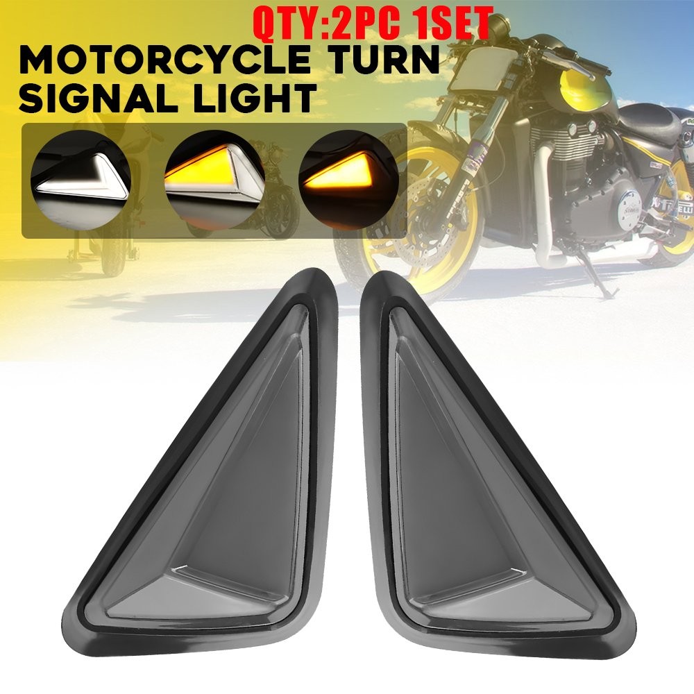 Turn Signal Light Smoke Flush Mount LED Indicator Blinker fit Yamaha R1 R6 2-10X