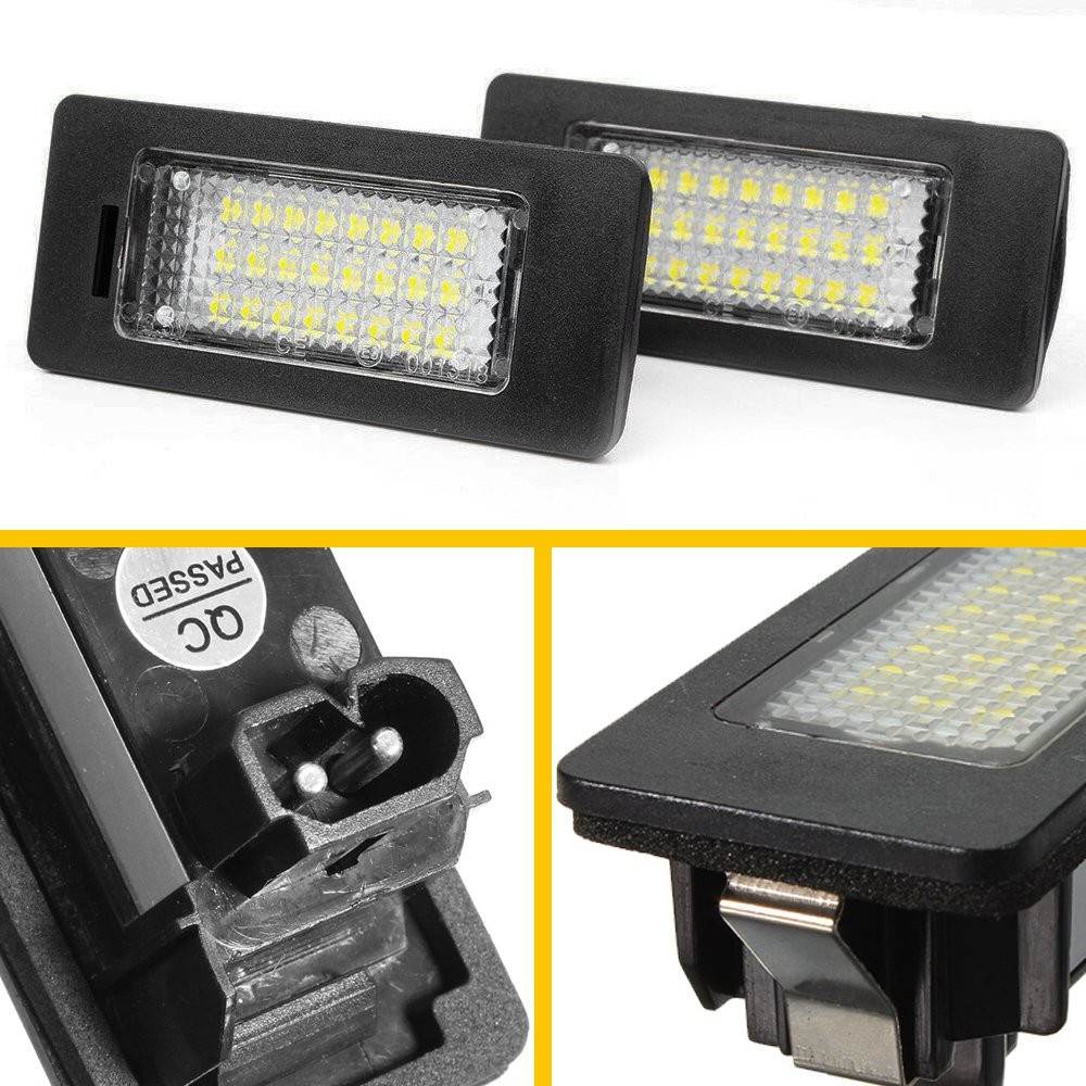 For BMW License Number Plate Modules LED Canbus Error Free Lights Bulbs Upgrade
