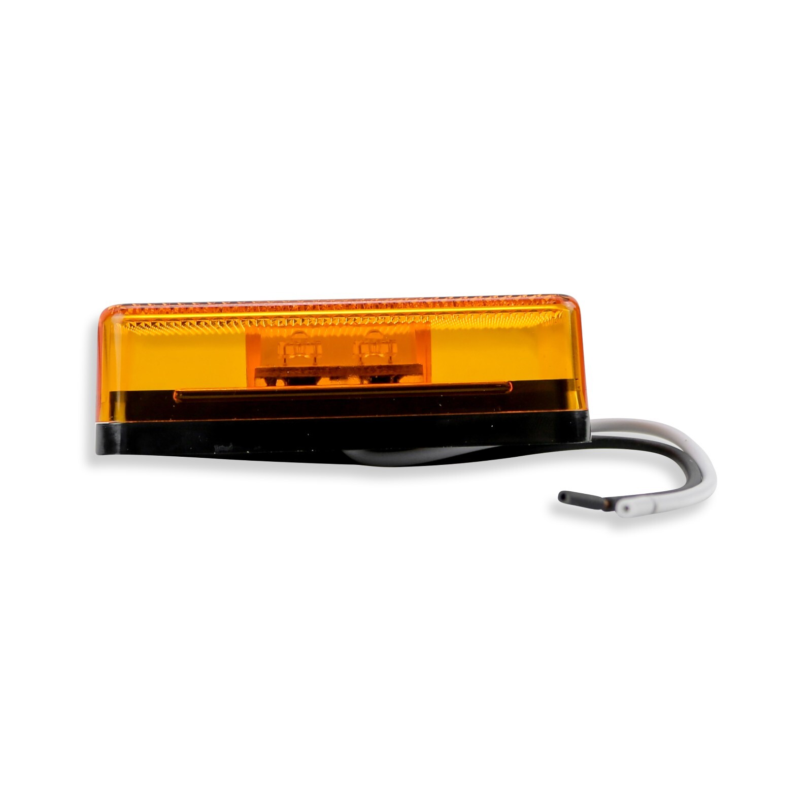 4 Pc Amber Trailer Side marker lights 3″ Thin line Trailer Truck 2 Led