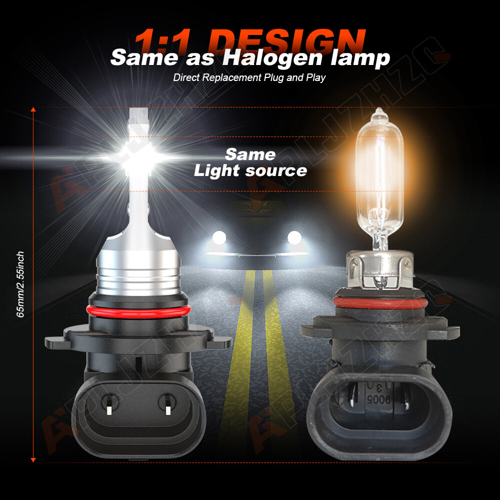 Combo LED Headlight Hi/Lo + Fog Light +Turn Signal Bulbs For 2004-2014 Ford F150