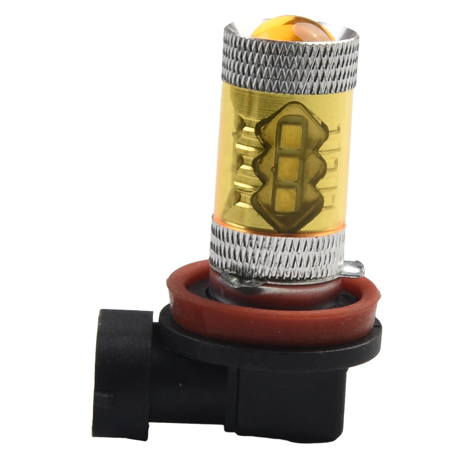 Fog Light 12V DC 1500LM 2pcs 3000K 360 Degrees 50000H High Power Easy To Install