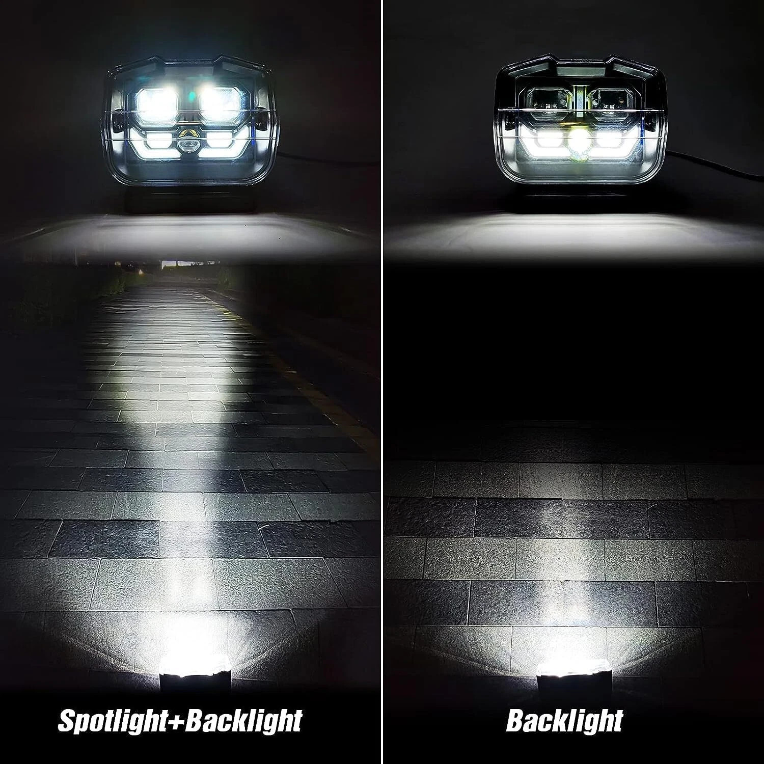 Suparee 60W LED Remote Boat Off-Road Truck Searchlight 360° Wireless Spotlight