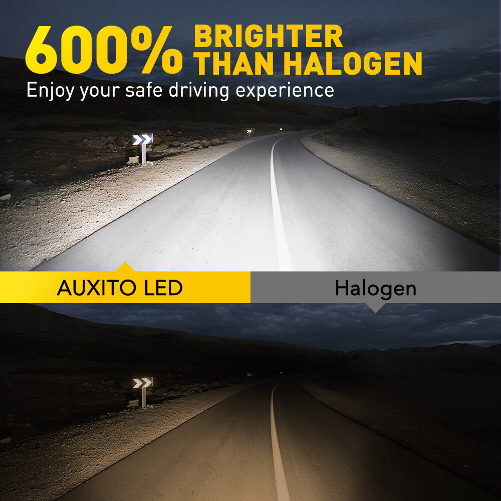 H11 LED Headlight Super Bulbs Bright 6500K White 330000LM HIGH/LOW BEAM 1-10Set