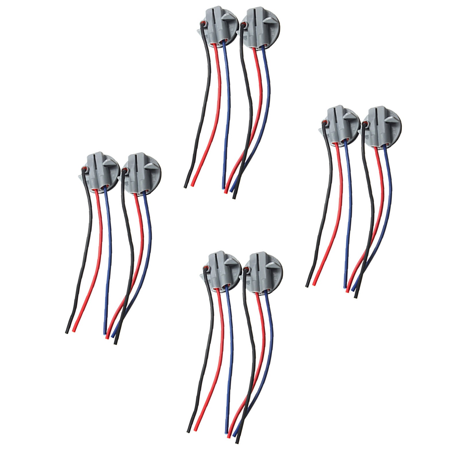 2/4/8Pcs 1157 2057 2357 Bulb Socket BAY15D P21/5W Lamp Holder Adapter Base Plug