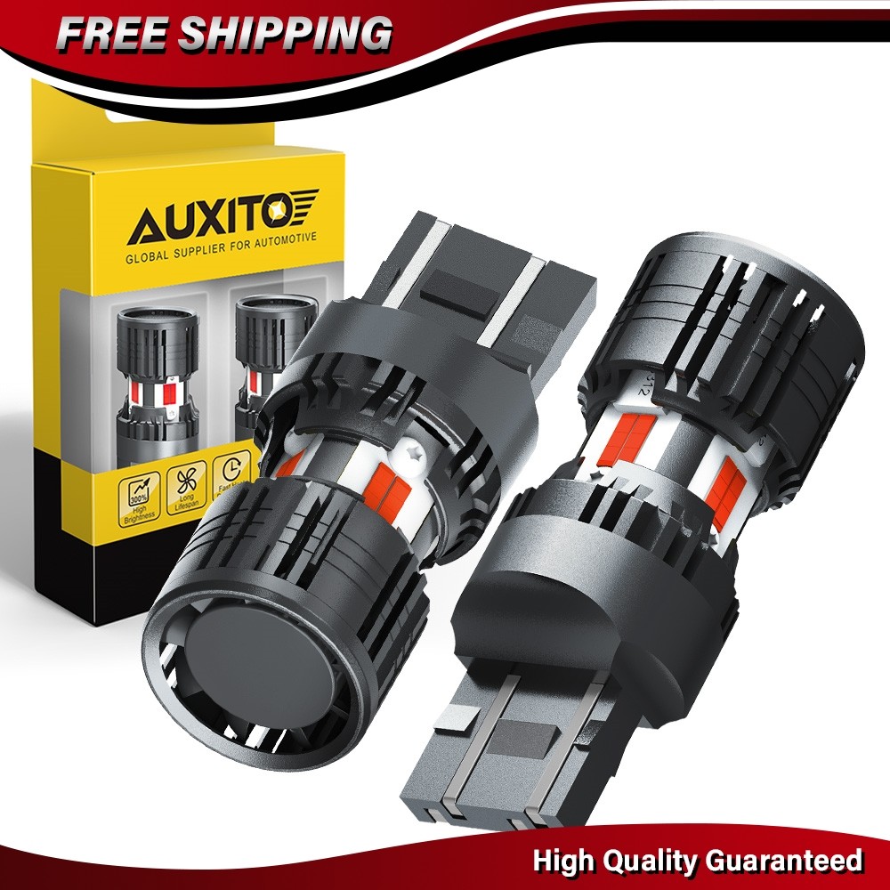 AUXITO CANBUS 7440 7443 7441 7444 LED Bulb Red with Built-in Resistor Error Free