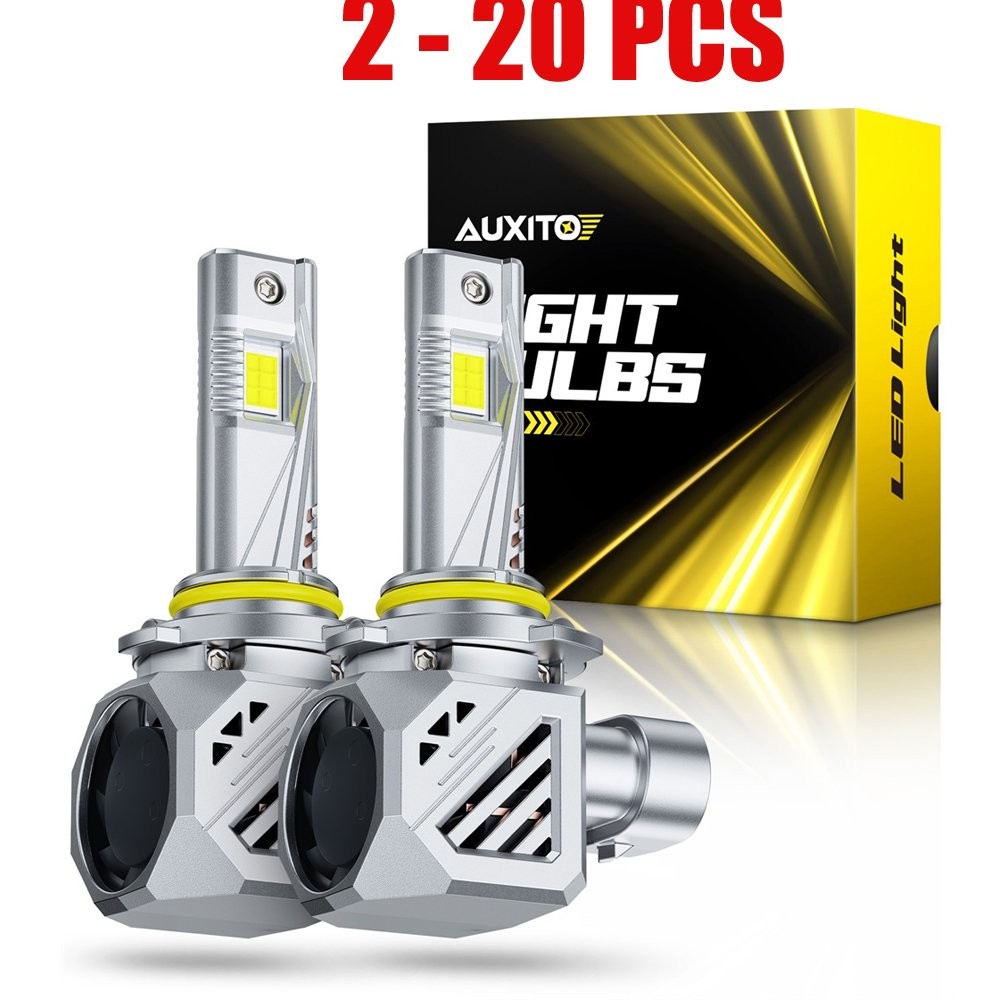 2-20X 9005 HB3 LED Headlight Bulbs 6500K High Low Beam Super White Bright Canbus