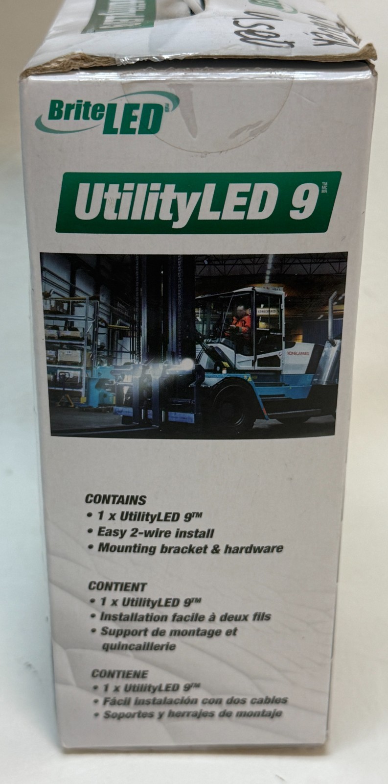 Bright LED UtilityLED 9 71220 Quad Off Road Driving Lights 1400 Lumens – NEW