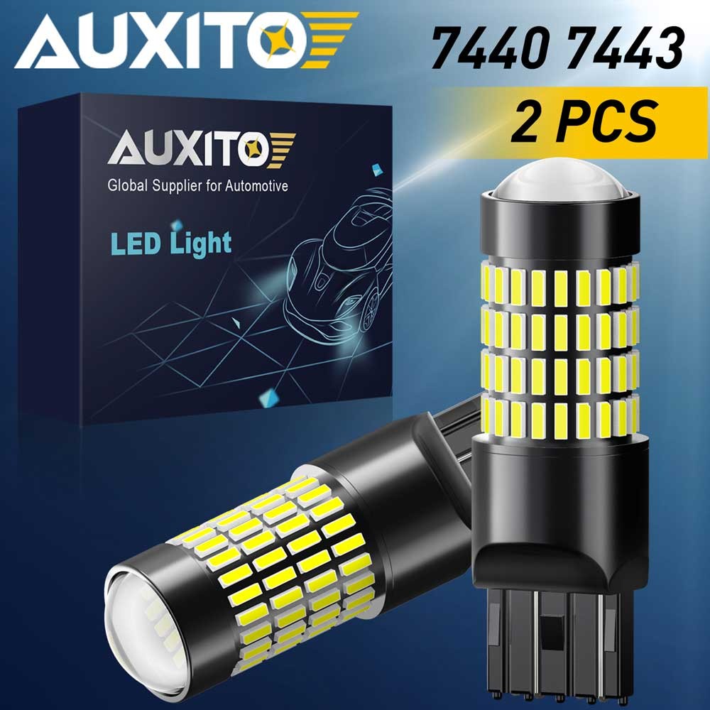 Newest 7443 7440 LED Daytime Running Light 6000K Bulbs Replace Halogen DRL Lamp