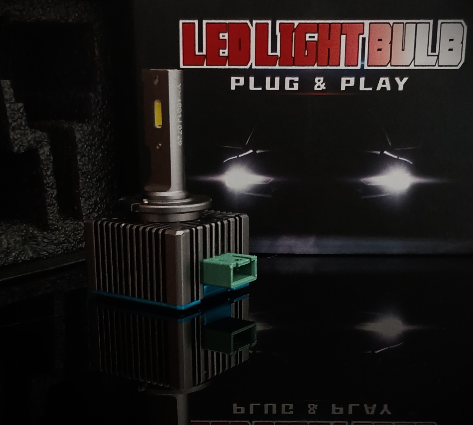 Audi Q5 8R 2008-17 X2 D3S 1:1 OEM Fit HID LED Bulbs Bright 6000K Blur,Error-Free