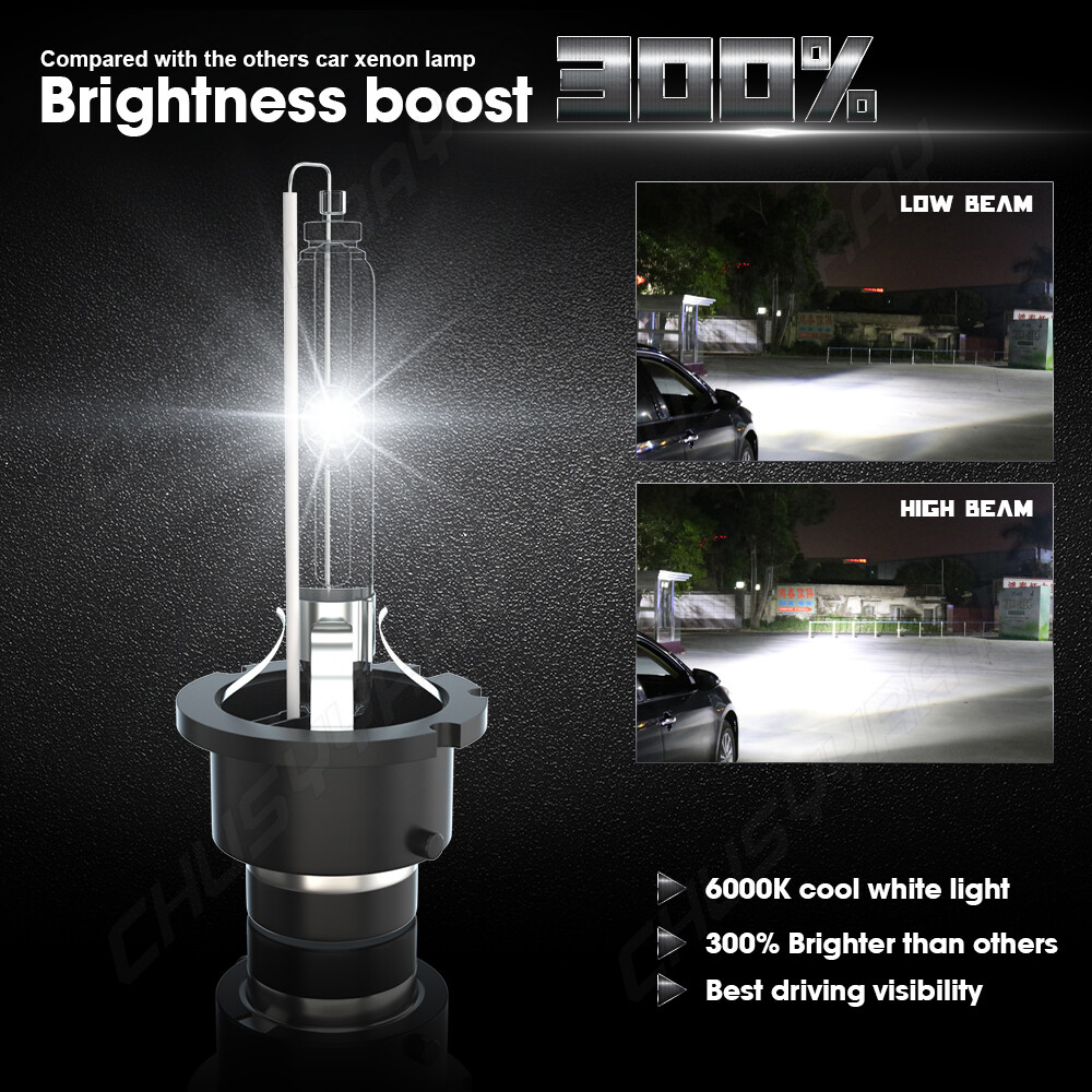 D2S / D2R / D2C HID Headlight Low Beam WHITE For Infiniti JX35 EX37 FX37 2013