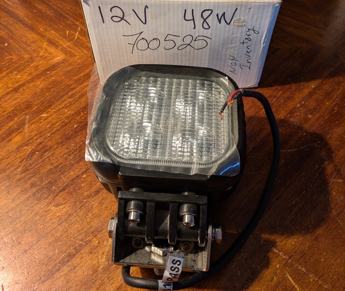 12v 24v Led Work Flood Light 48w Offroad Truck Car Atv Boat