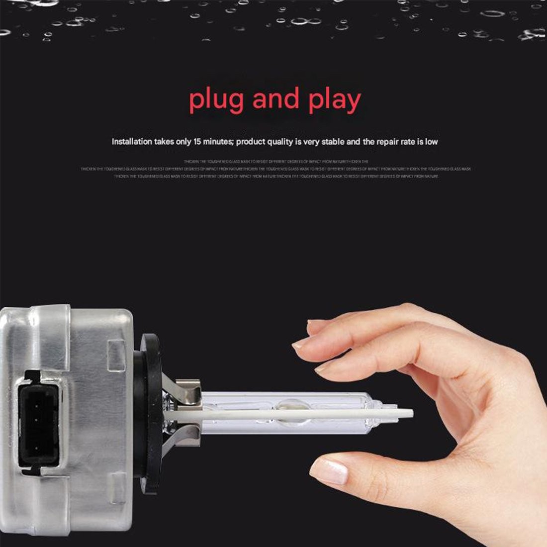 2PCS New OEM D1S 6000K 66140 66144 85410 85415 HID Xenon Headlight Light Bulbs