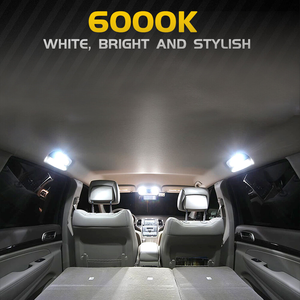 10x Interior LED Light Bulbs Reverse + Free Tool For KIA Niro 2017-2020 White