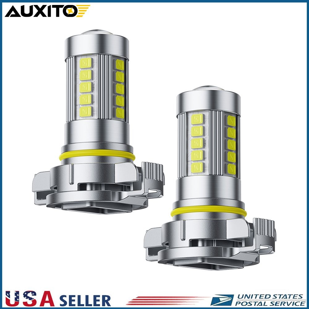 AUXITO H16 5202 LED Headlight Bulbs 6000K White Super Bright Fog Light Bulb Kit