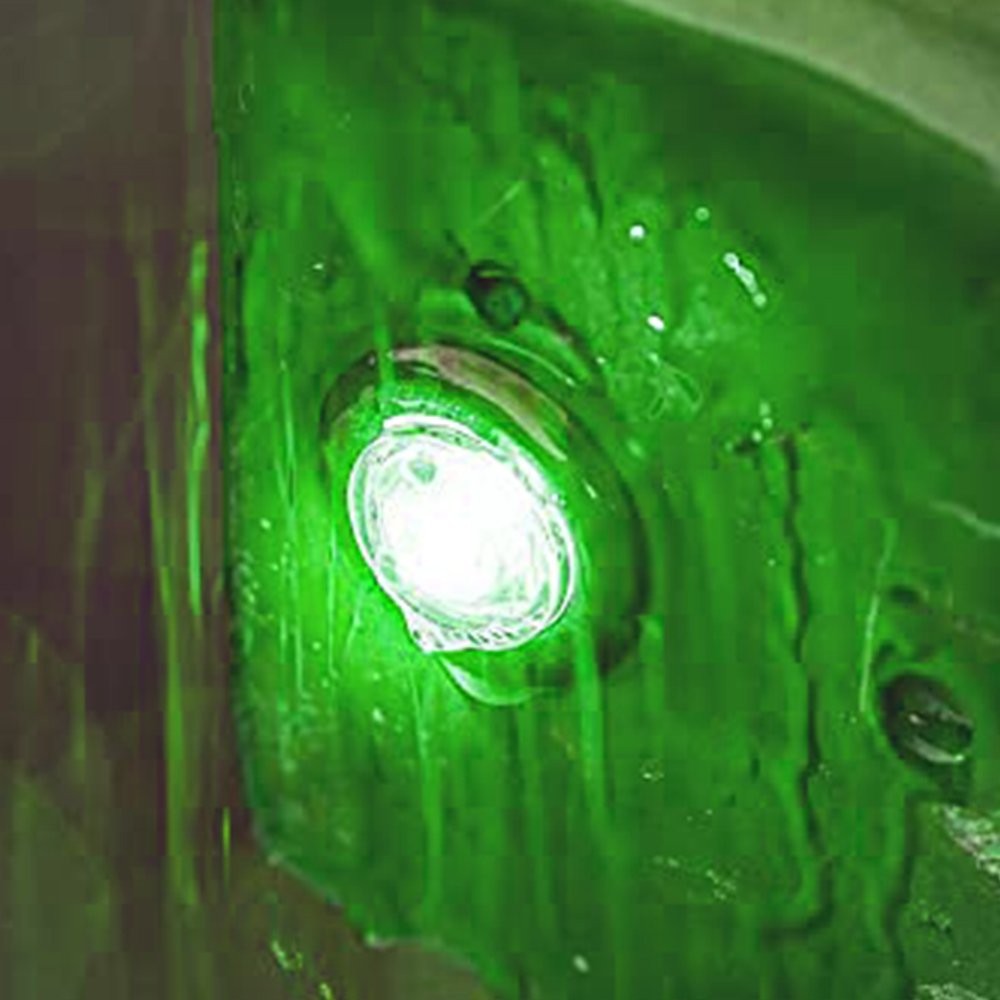 Green Round Marker Lights 3/4″LED Truck Trailer 12V Bullet Side Clearance Light
