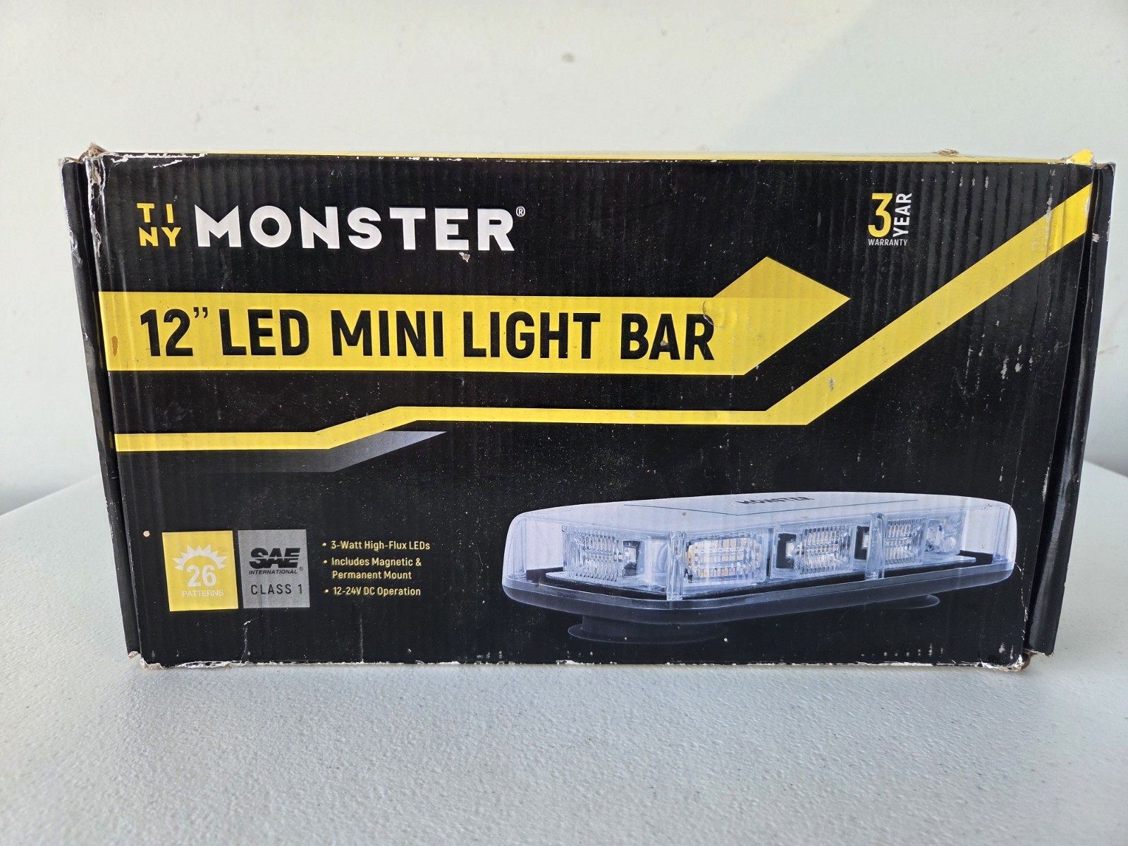 Tiny Monsters 12″ LED Mini Light Bar 3 Watt High Flux LEDs 12-24V DC Operation