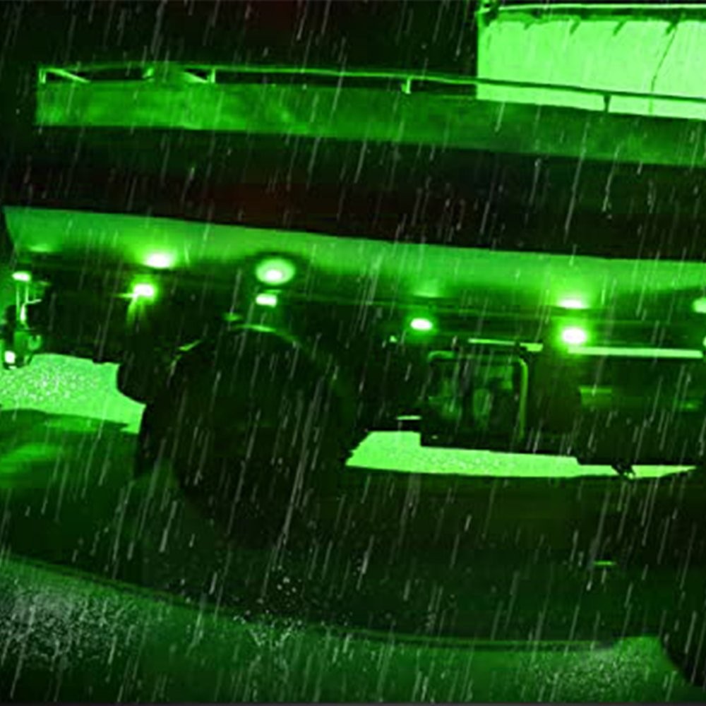 Green Round Marker Lights 3/4″LED Truck Trailer 12V Bullet Side Clearance Light
