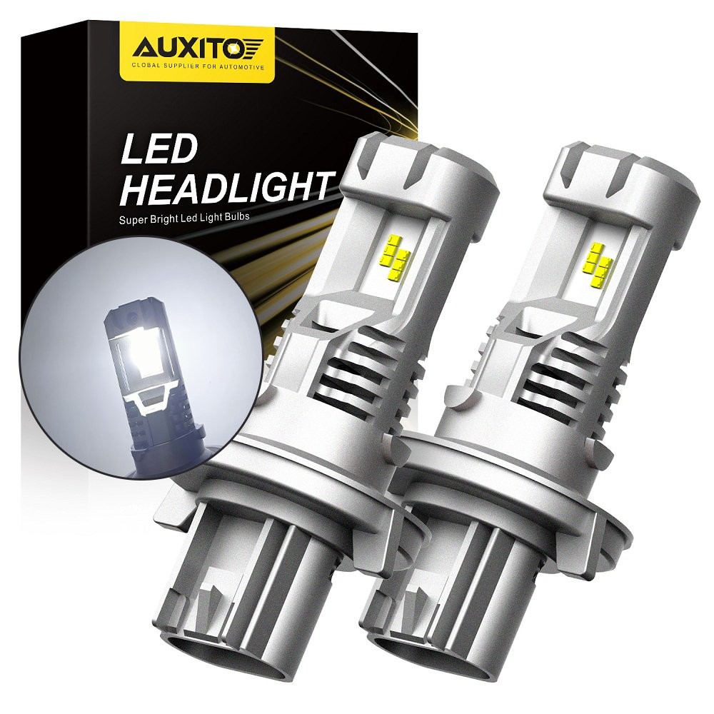 2x Super H13 30000LM White LED Headlight Bulb Conversion Kit Hi/Lo Beam 6500K US