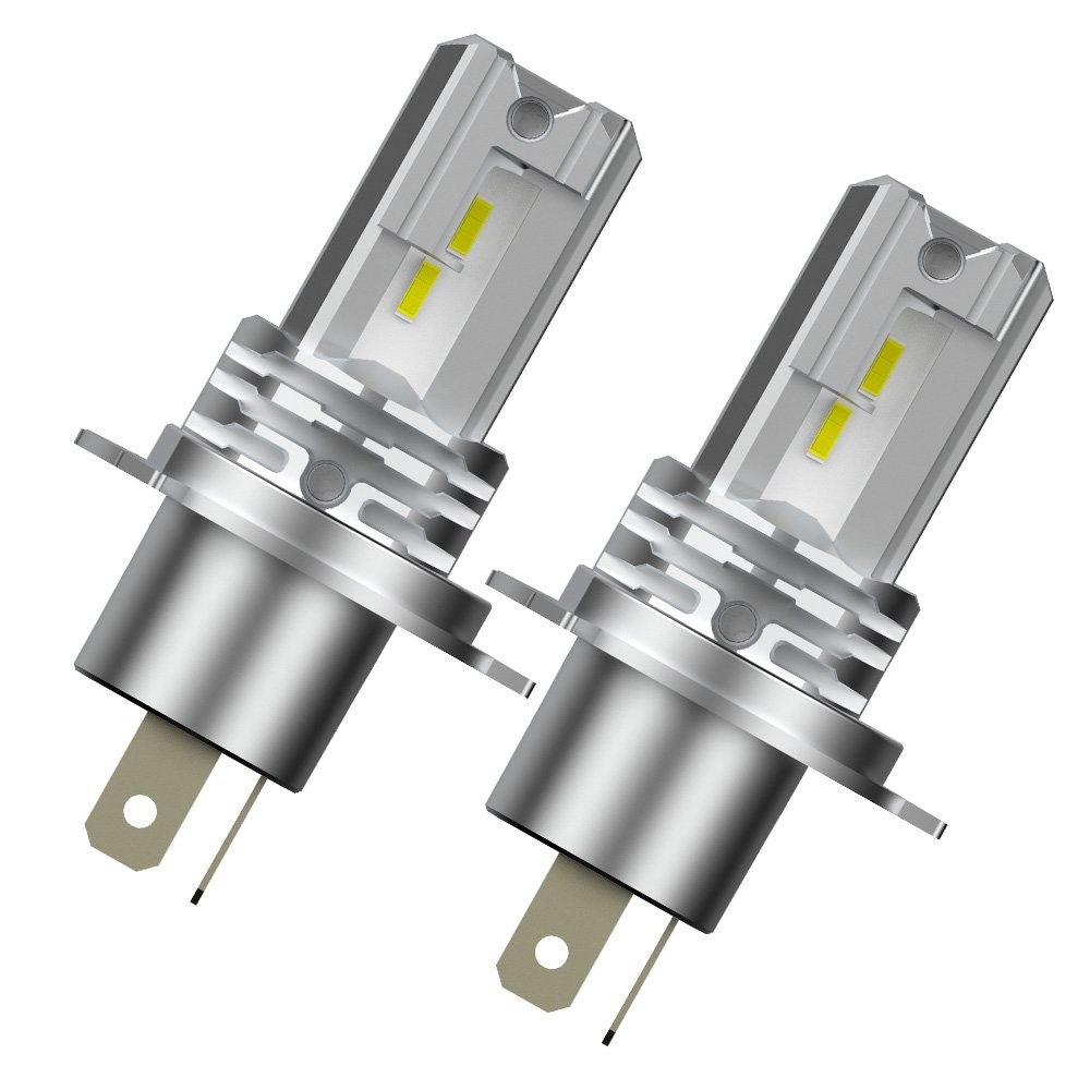 Pair H4 9003 HB2 LED Fog Driving Light Bulb Conversion Kit DRL Super White 6000K