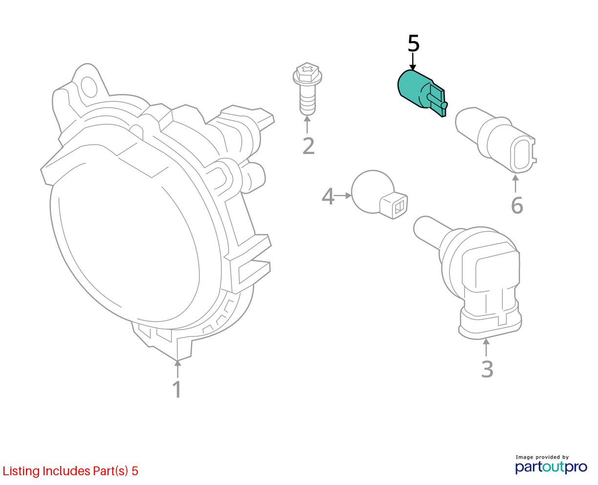 2002-2024 Mini Cooper Longlife Bulb 63217160797