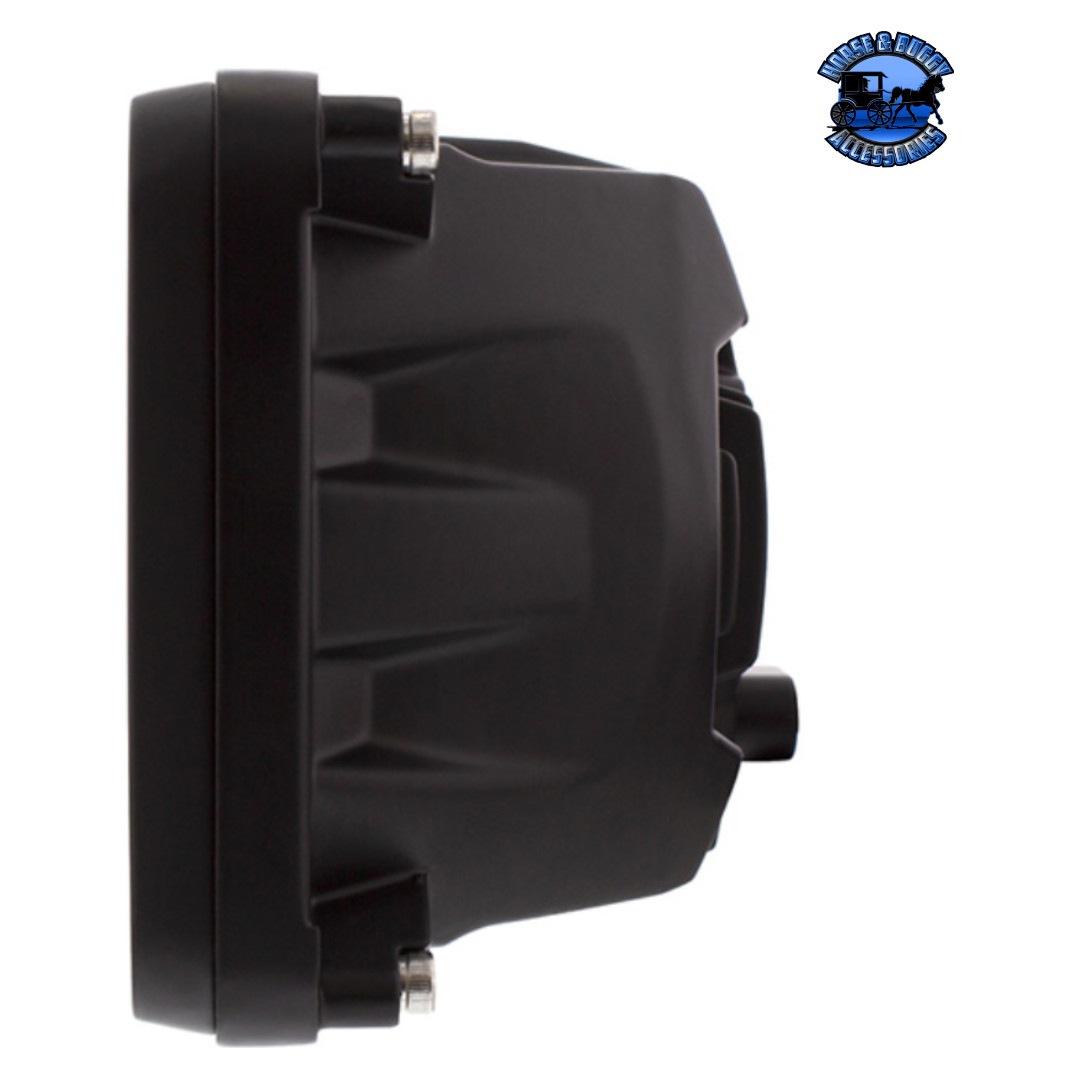 ULTRALIT – HEATED 4″ X 6″ LED HEADLIGHT WITH GLASS LENS & ALUMINUM HOUSING (Choo