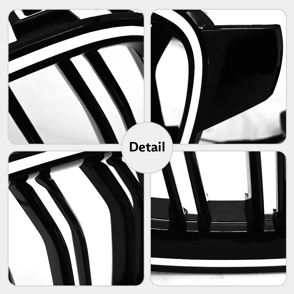LED Light Front Kidney Grille Grill For BMW 5 Series F10 11 Grille Light 2014-17
