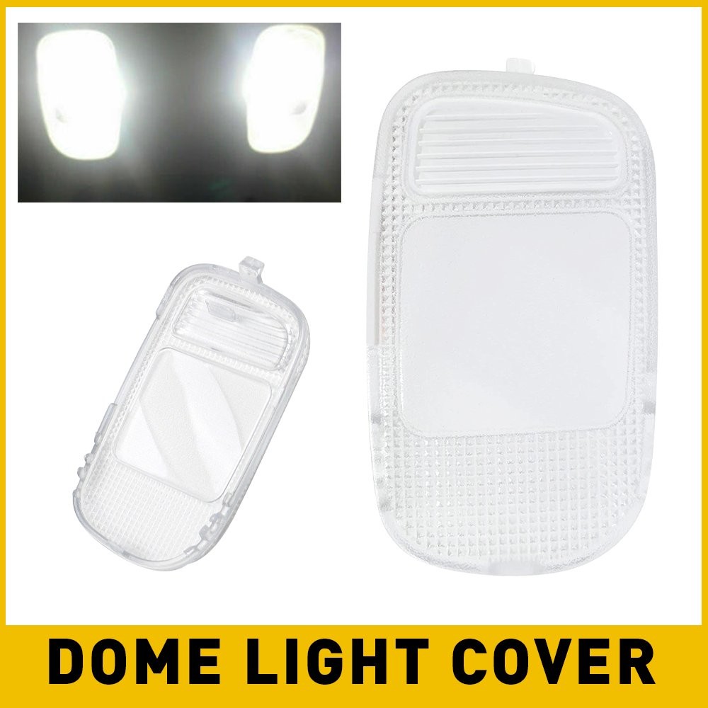 For Dodge Ram 2500 1500 3500 Overhead Dome Clear Map Light Cover Interior L+R US