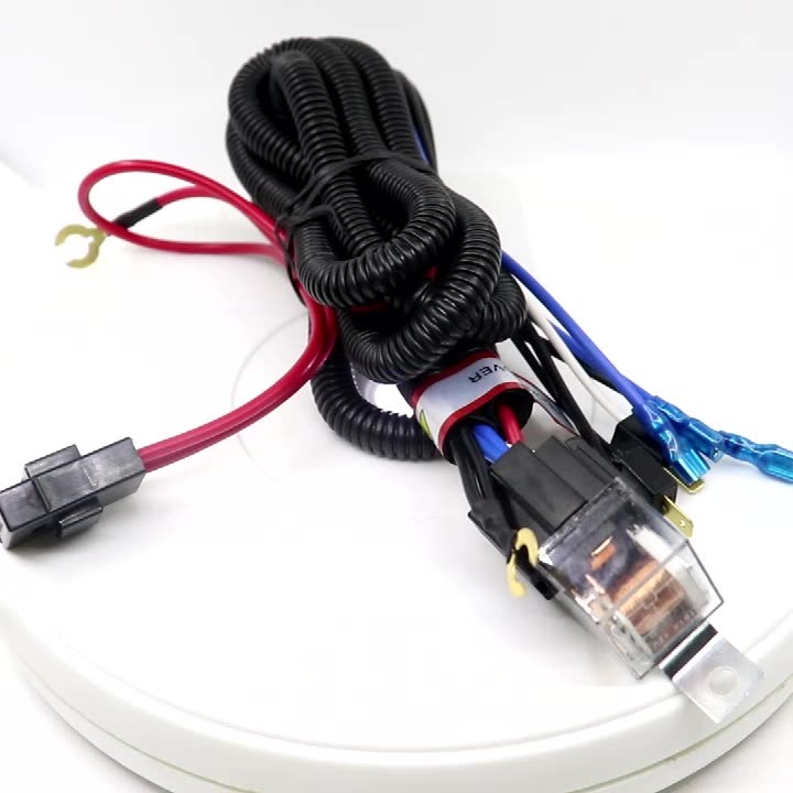 12V Horn Wiring Harness Relay Kit For Car Truck Grille Mount Blast Tone Horns
