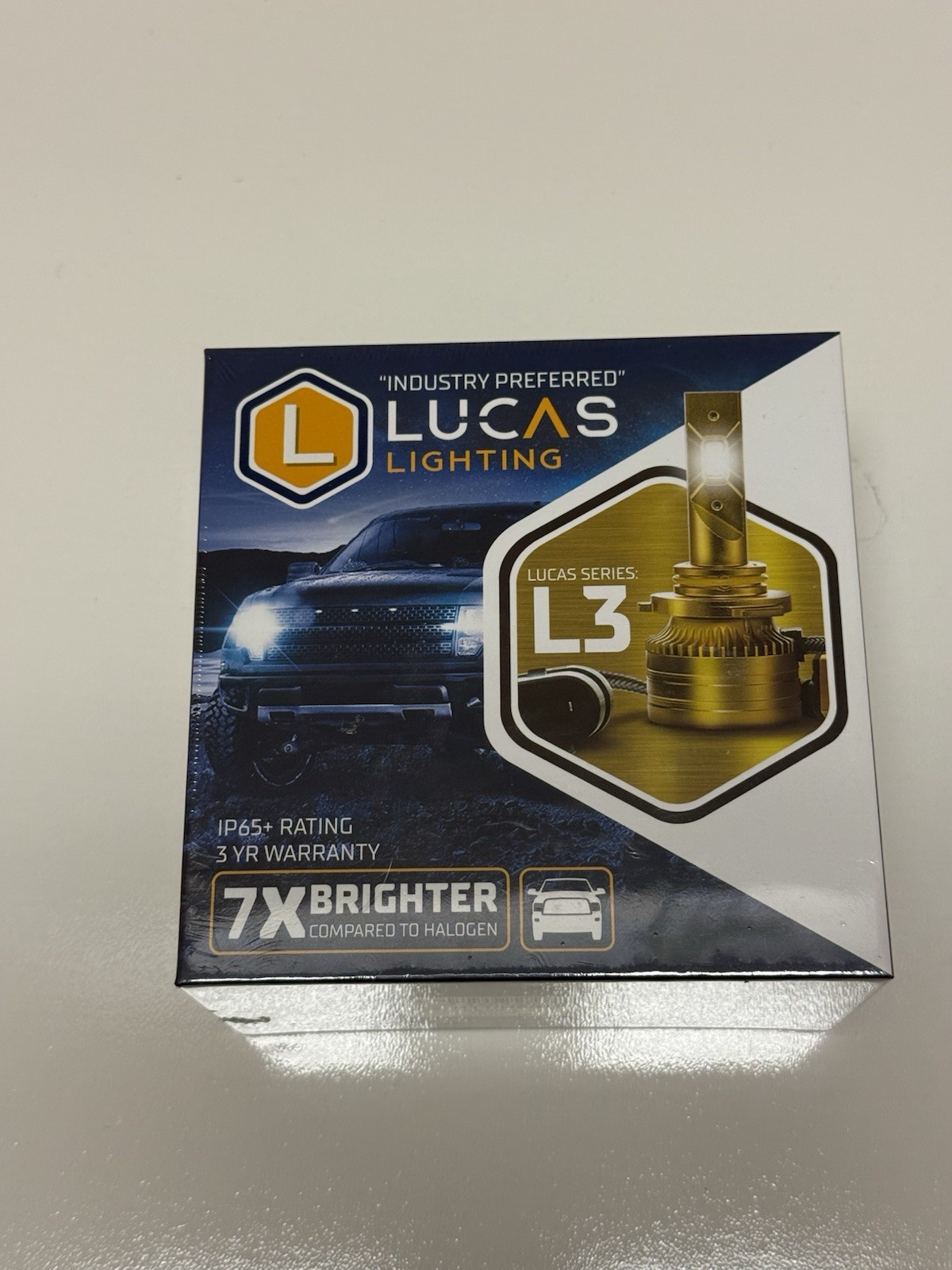 NEW SEALED Lucas Lighting L3 Series H11/H9/H8 600K 160W 16000LM Ford Dodge Chevy