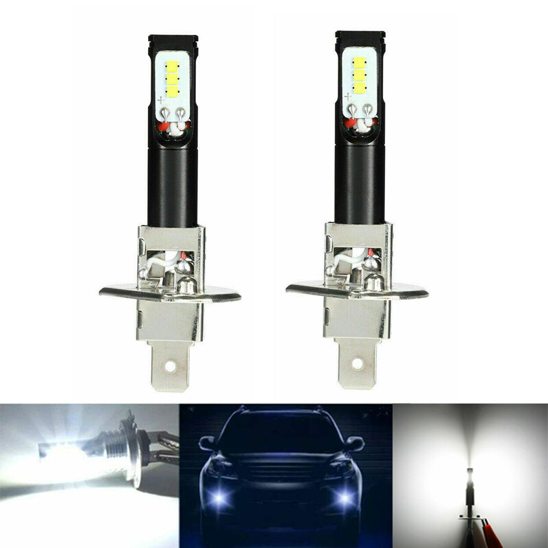 NIGHTEYE H1 6000K 160W LED fog light driving DRL bulbs kit super bright white